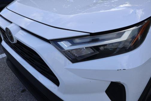 White 2022 Toyota RAV4 XLE