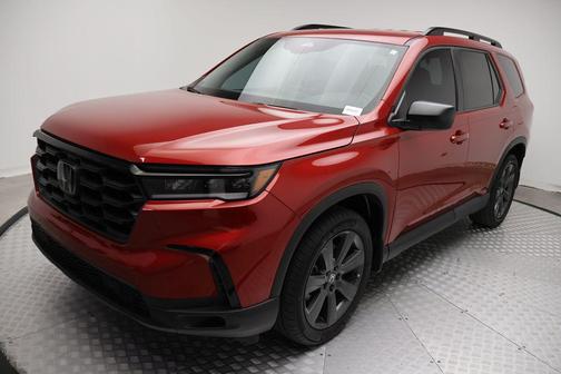 Radiant Red 2024 Honda Pilot Sport
