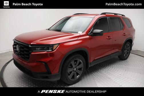 Radiant Red 2024 Honda Pilot Sport