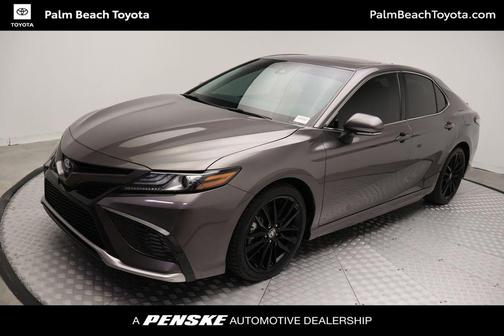 Predawn Gray Mica 2024 Toyota Camry Hybrid SE