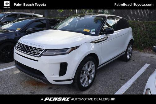 White 2023 Land Rover Range Rover Evoque SE
