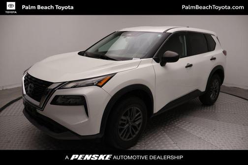 Glacier White 2023 Nissan Rogue S