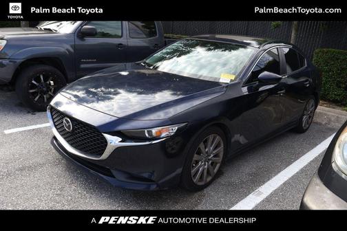 Deep Crystal Blue Mica 2021 Mazda Mazda3 FWD w/Select Package