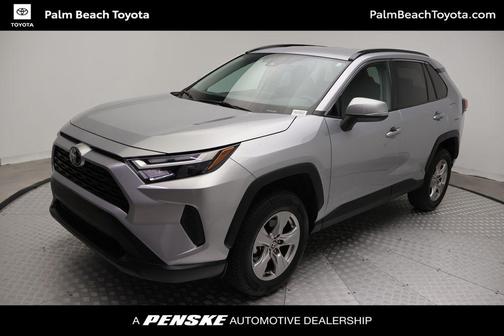 Silver Sky Metallic 2025 Toyota RAV4 XLE