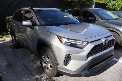 Silver Sky Metallic 2023 Toyota RAV4 XLE