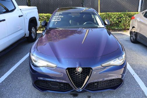 Blue Metallic 2019 Alfa Romeo Giulia Ti Sport