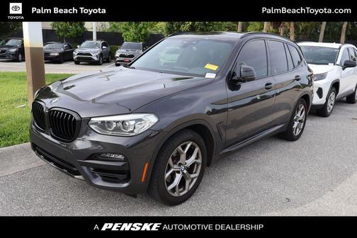 Dark Graphite Metallic 2021 BMW X3 sDrive30i
