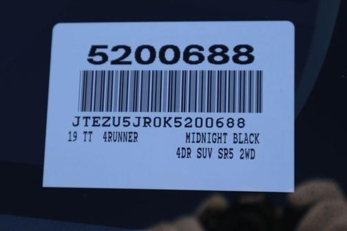 2019 Toyota 4Runner SR5