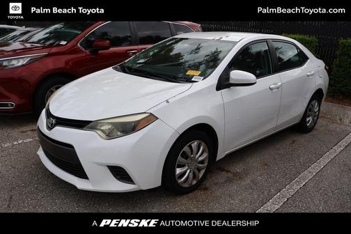 Super White 2016 Toyota Corolla LE