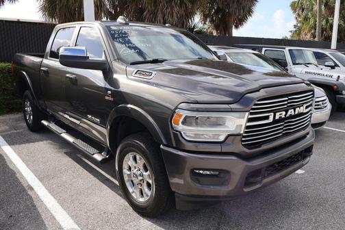 Granite Crystal Metallic Clearcoat 2021 RAM 2500 Laramie Crew Cab 4x4 6'4' Box