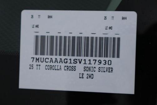 2025 Toyota Corolla Cross LE