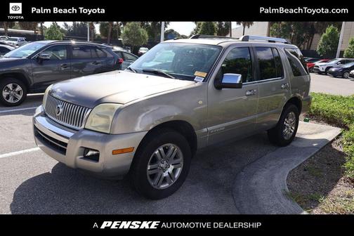 Silver Birch Metallic 2008 Mercury Mountaineer Premier