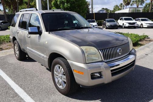Silver Birch Metallic 2008 Mercury Mountaineer Premier
