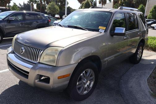 Silver Birch Metallic 2008 Mercury Mountaineer Premier