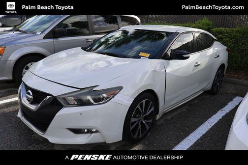 Pearl White 2016 Nissan Maxima 3.5 SV