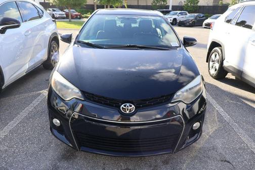Black Sand Mica 2015 Toyota Corolla S Premium