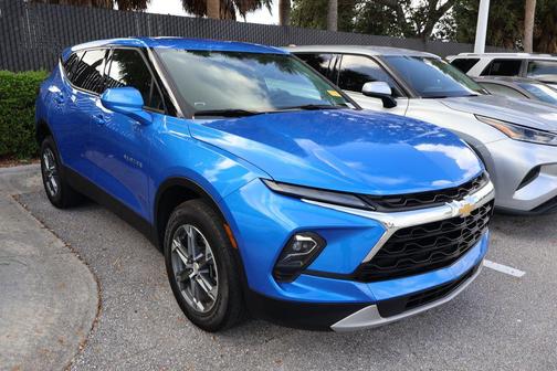 Riptide Blue Metallic 2024 Chevrolet Blazer 2LT