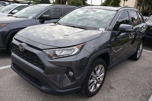 Magnetic Gray Metallic 2021 Toyota RAV4 XLE Premium