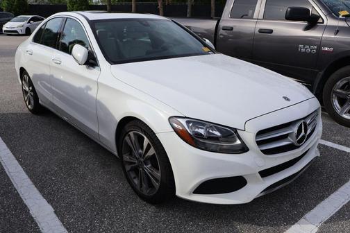 Polar White 2018 Mercedes-Benz C-Class C 300