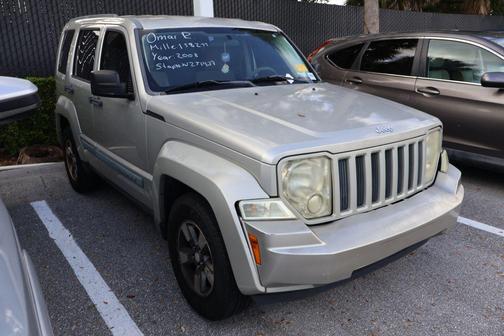 Light Graystone Pearlcoat 2008 Jeep Liberty Sport