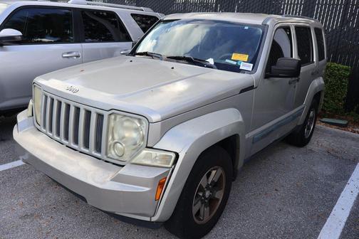 Light Graystone Pearlcoat 2008 Jeep Liberty Sport