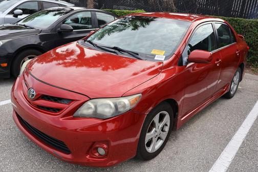 Barcelona Red Metallic 2013 Toyota Corolla S