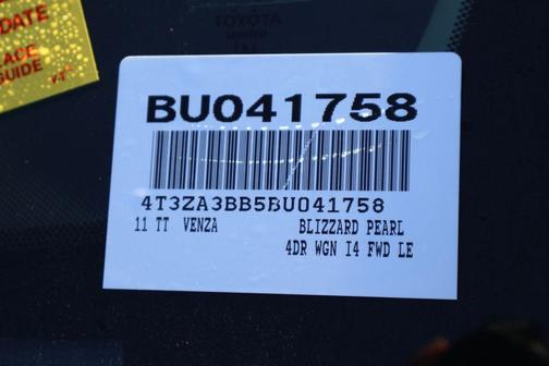 2011 Toyota Venza Base