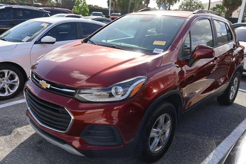 Crimson Metallic 2021 Chevrolet Trax LT