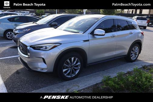 Liquid Platinum 2021 INFINITI QX50 LUXE