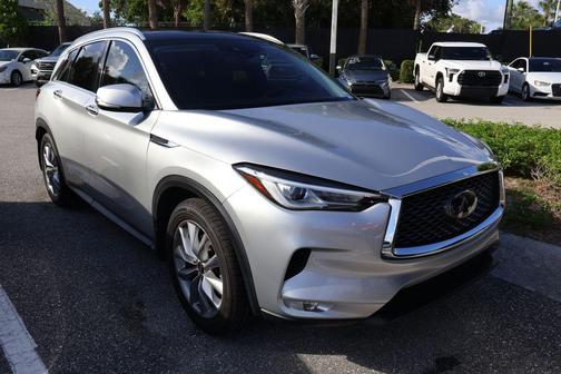 Liquid Platinum 2021 INFINITI QX50 LUXE