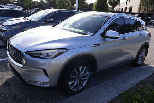 Liquid Platinum 2021 INFINITI QX50 LUXE