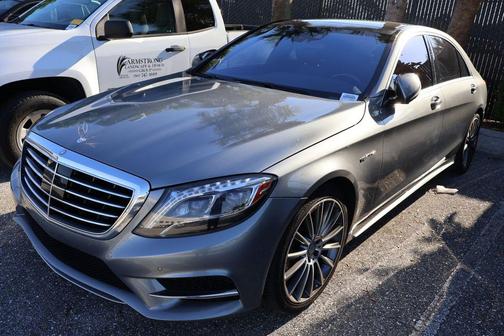 Palladium Silver 2015 Mercedes-Benz S-Class S 550