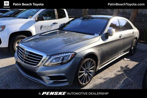Palladium Silver 2015 Mercedes-Benz S-Class S 550
