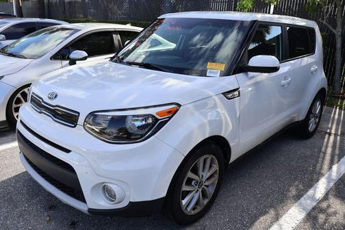 Clear White 2019 Kia Soul +