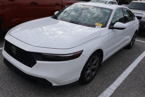 Platinum White 2024 Honda Accord EX