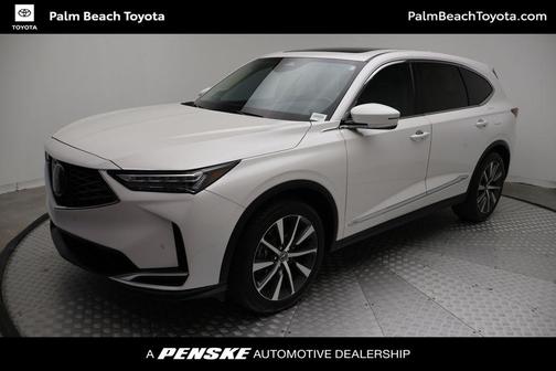 Platinum White 2025 Acura MDX Technology Package