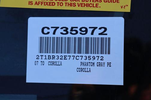 2007 Toyota Corolla S