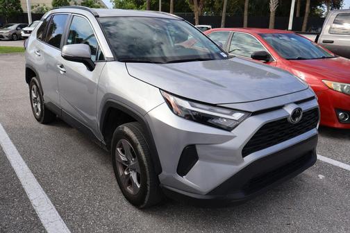 Silver Sky Metallic 2025 Toyota RAV4 XLE