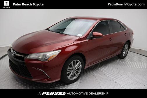Ruby Flare Pearl 2017 Toyota Camry SE