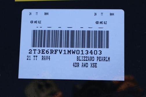 2021 Toyota RAV4 Hybrid SE