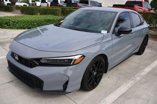 Urban Gray 2025 Honda Civic Sport
