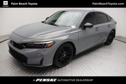 Urban Gray 2025 Honda Civic Sport