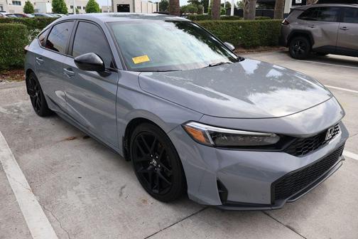 Urban Gray 2025 Honda Civic Sport