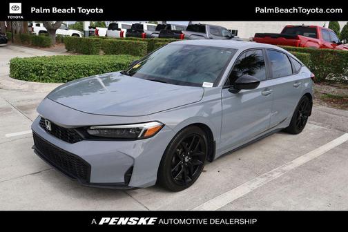 Urban Gray 2025 Honda Civic Sport