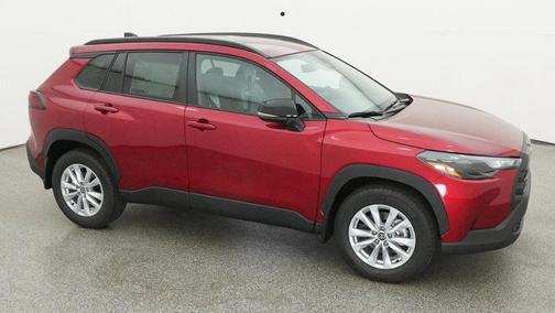 Soul Red Crystal 2026 Toyota Corolla Cross LE