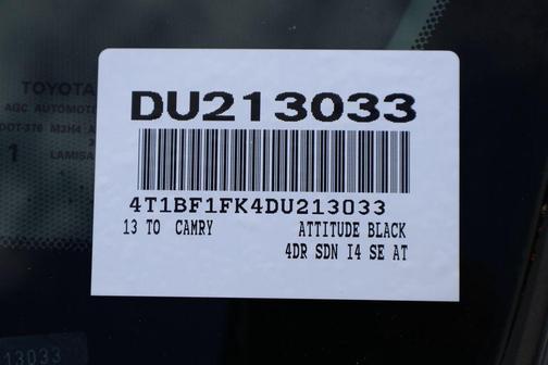 2013 Toyota Camry SE