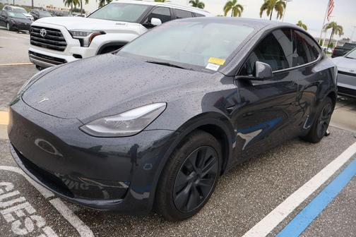 Stealth Grey 2025 Tesla Model Y Long Range Dual Motor Rear-Wheel Drive