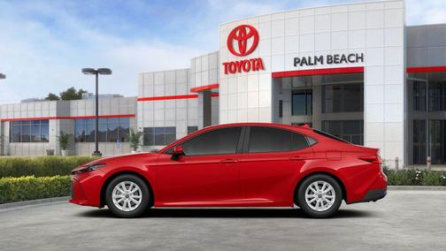Supersonic Red 2026 Toyota Camry LE