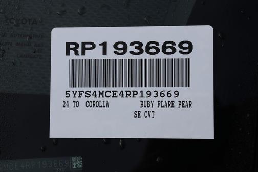 2024 Toyota Corolla SE