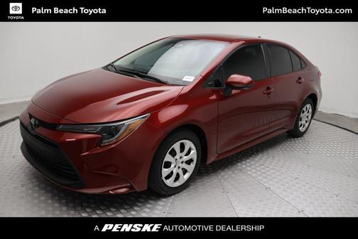 Ruby Flare Pearl 2024 Toyota Corolla LE